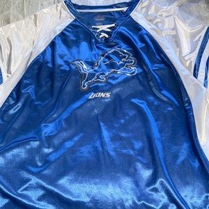 Women’s Plus Size Detroit Lions Jersey Tee